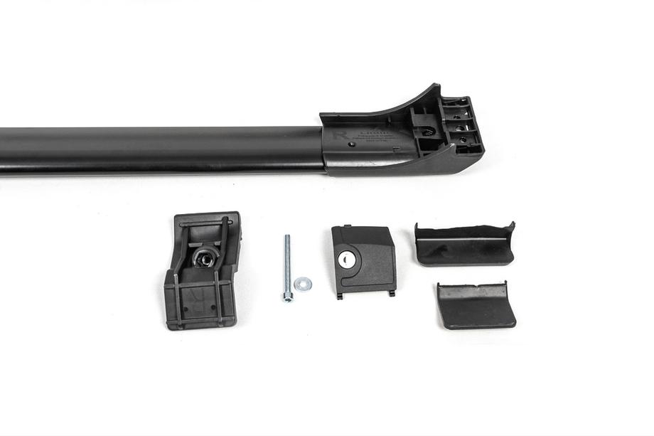 Lockable roof bars for standard roof rails Skybar V1 (2 pcs) up to 140cm, grey Photo 17