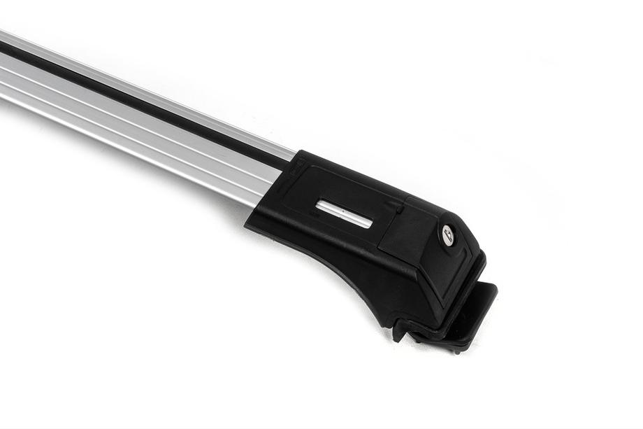 Lockable roof bars for standard roof rails Skybar V1 (2 pcs) up to 140cm, grey Photo 20