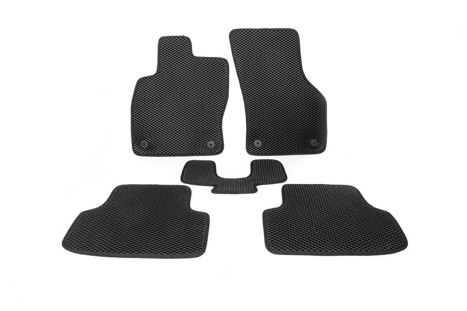 Audi A3 2012-2020 EVA Floor Mats (black) Image