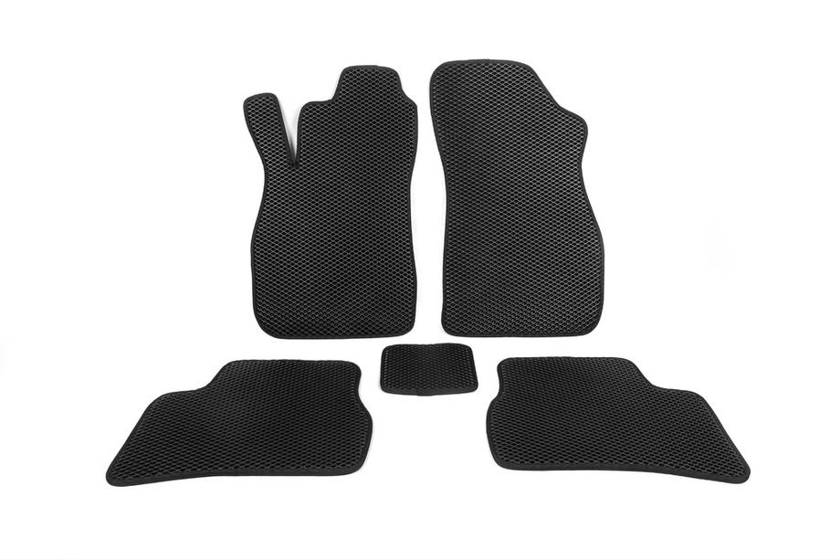 Hyundai Accent 2000-2006 EVA Floor Mats (black) Image