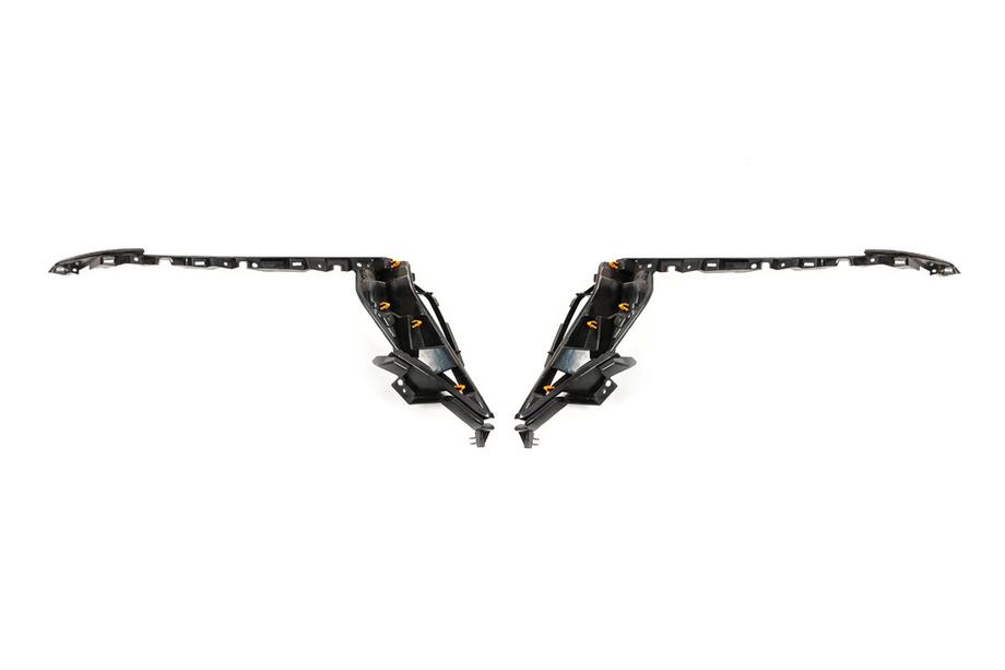 Toyota Land Cruiser Prado 150 2009-2023 Headlight eyebrow mounting brackets (2 pcs, for LED) Image