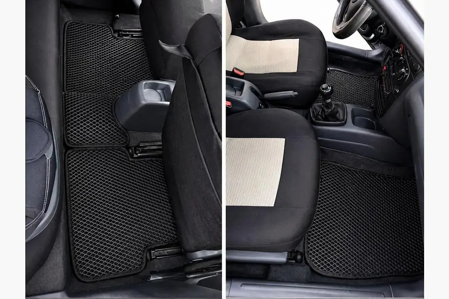 Daewoo Lanos 1998-2017 EVA Floor Mats (black) Photo 1