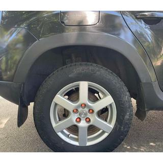 Fender flares (4 pcs, black ABS) Dacia Duster 2008-2018 photo 4