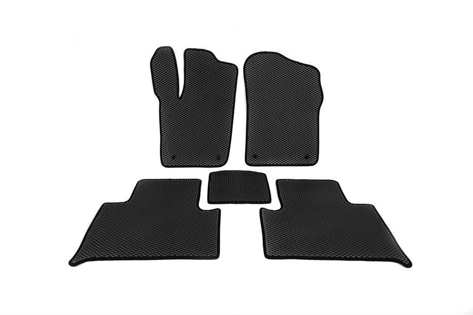 Jeep Grand Cherokee WK2 2010-2021 EVA Floor Mats (black) Image