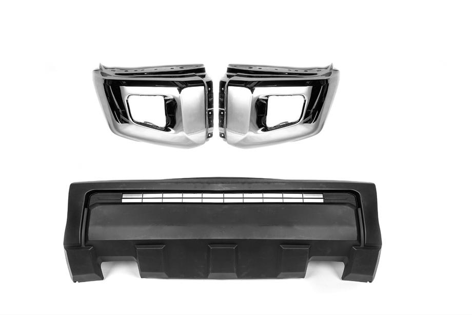Toyota Tundra 2007-2021 Front bumper with corners (2014+, Taiwan) Image