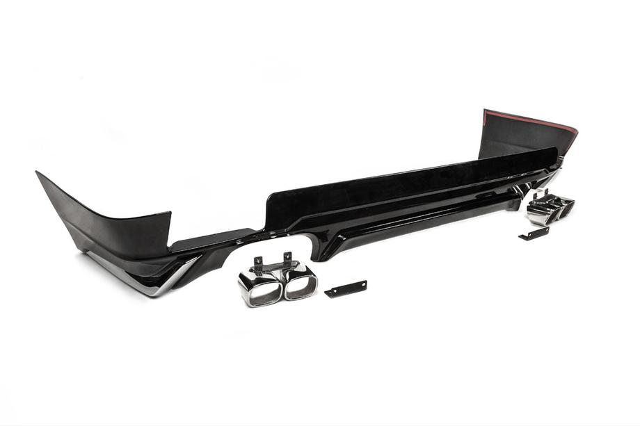 Toyota Land Cruiser Prado 150 2009-2023 Rear bumper extension Modellista (2017, black) Image