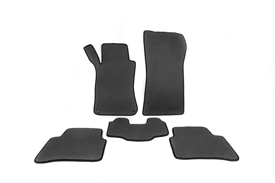 Mercedes C-class W203 2000-2007 EVA Floor Mats (black) Photo 1