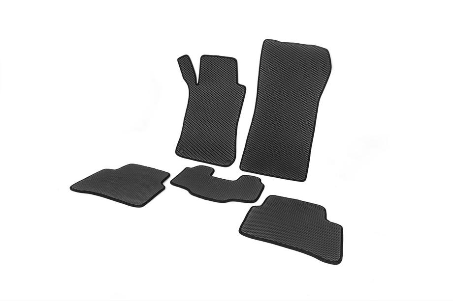 Mercedes C-class W203 2000-2007 EVA Floor Mats (black) Photo 2