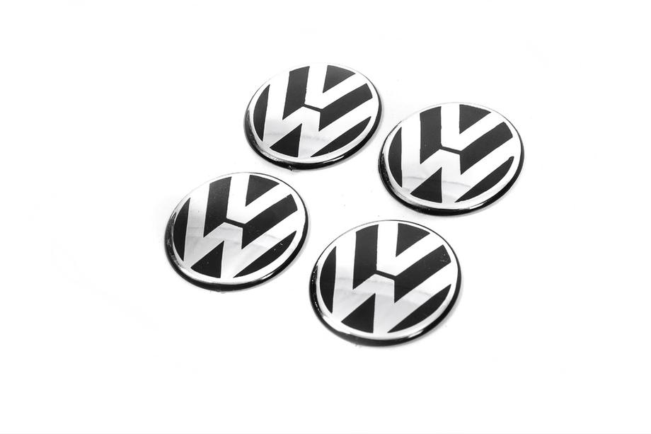 Volkswagen Stickers for wheel center caps 54mm vw-0nakl (4pcs) Image