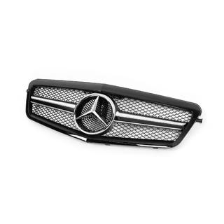 Front Grille AMG Black (2009-2012) Mercedes E-сlass W212 2009-2016 photo 2