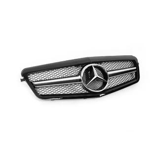 Front Grille AMG Black (2009-2012) Mercedes E-сlass W212 2009-2016 photo 3