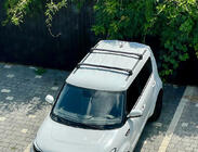 Roof rack for fixed points lockable Wingbar V3 (2 pcs) up to 145 cm, Grey photo 3