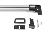 Roof rack for fixed points lockable Wingbar V3 (2 pcs) up to 145 cm, black photo 16
