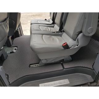 EVA V2 Floor Mats (Pickup Only, Full Set, Black) Mercedes Viano 2004-2014 photo 3