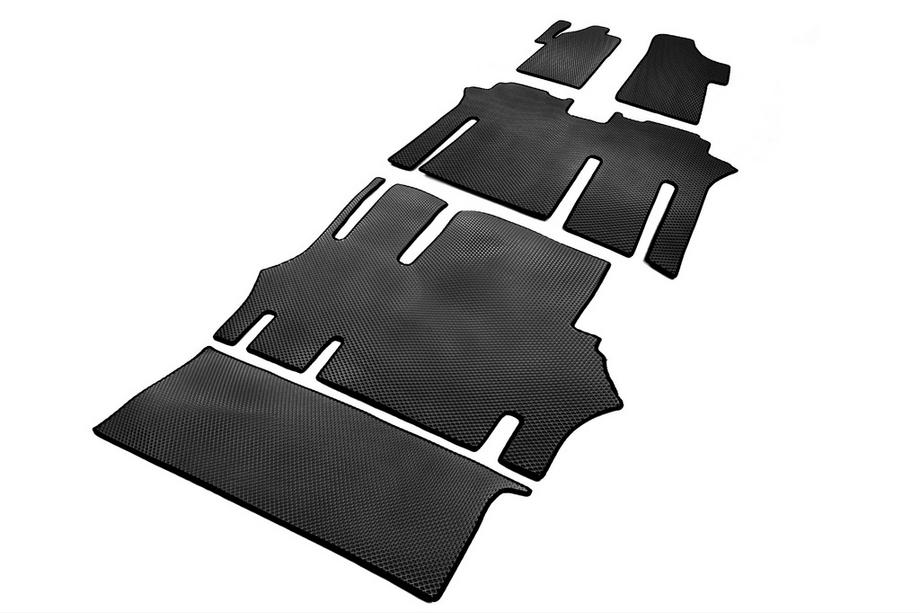 Mercedes Viano 2004-2014 EVA V2 Floor Mats (Pickup Only, Full Set, Black) Photo 2