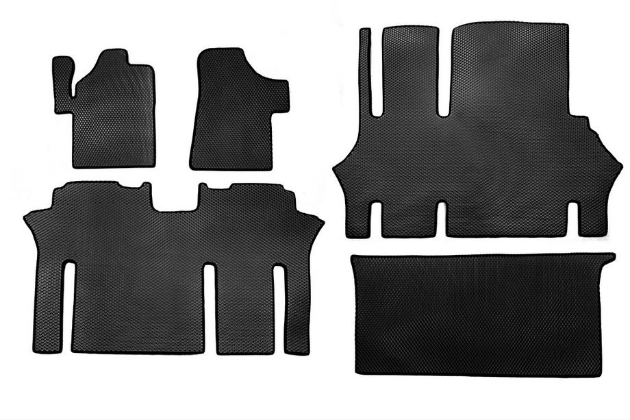 Mercedes Viano 2004-2014 EVA V2 Floor Mats (Pickup Only, Full Set, Black) Photo 18