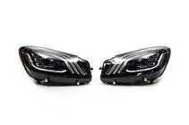 Mercedes S-class W222 2013-2022 Facelift Front Headlights without Modules (OEM) photo 5