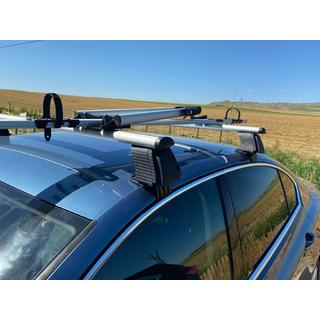 Roof rack for smooth roof Erkul V4 (chrome, pair) photo 1