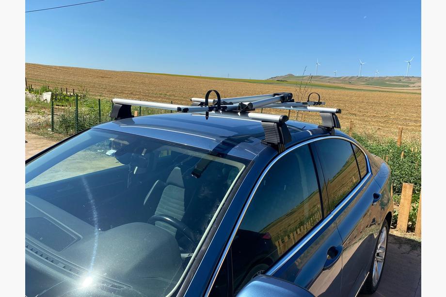 Roof rack for smooth roof Erkul V4 (chrome, pair) Photo 9