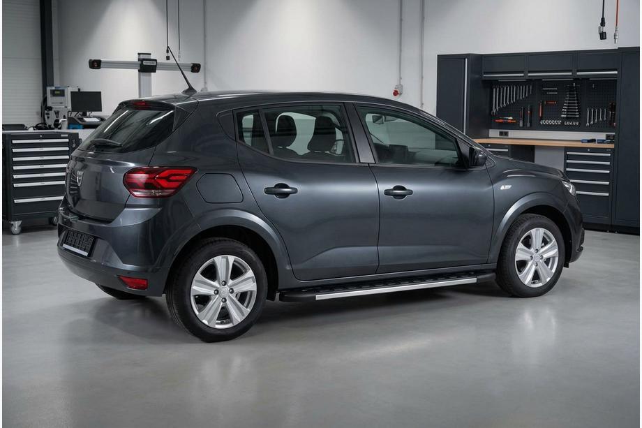 Dacia Sandero 2021- Side Steps Duru (2 pcs, Aluminum) Image