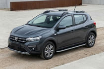 Dacia Sandero 2021- Side Steps Tayga Grey (2 pcs, Aluminum) photo 1