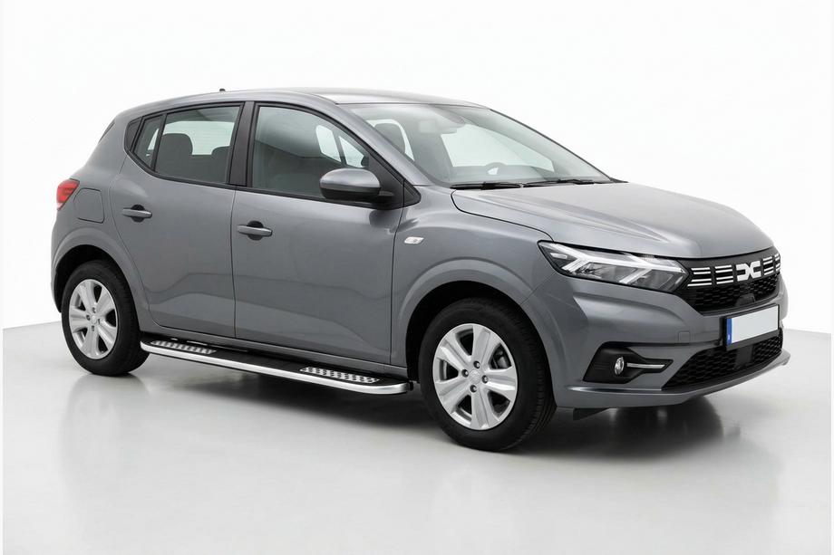 Dacia Sandero 2021- Side Steps Tayga V2 (2 pcs, Aluminum) Photo 1
