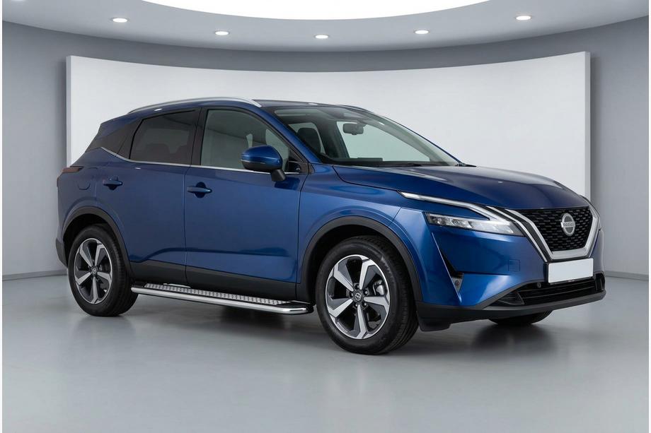 Nissan Qashqai 2021- Side Steps Maydos V2 (2 pcs, Aluminum) Image