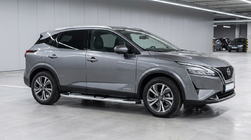 Nissan Qashqai 2021- Side Steps Mevsim Grey (2 pcs, Aluminum) photo 1