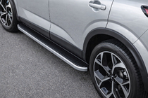Nissan Qashqai 2021- Side Steps Tayga Grey (2 pcs, Aluminum) photo 1