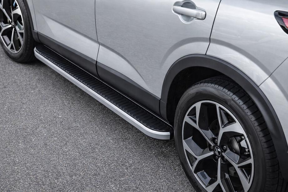 Nissan Qashqai 2021- Side Steps Tayga Grey (2 pcs, Aluminum) Image