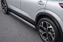 Nissan Qashqai 2021- Side Steps Vision New Black (2 pcs, Aluminum) photo 1