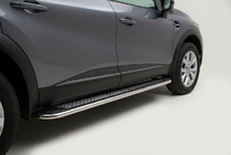 Renault Captur 2019- Side Steps Maydos V2 (2 pcs, Aluminum) photo 1