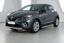 Renault Captur 2019- Side Steps Mevsim Grey (2 pcs, Aluminum) photo 1
