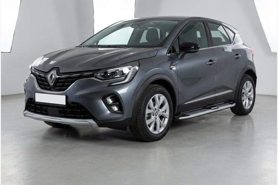 Renault Captur 2019- Side Steps Mevsim Grey (2 pcs, Aluminum) Image