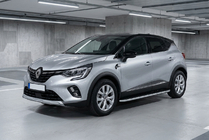 Renault Captur 2019- Side Steps Tayga Grey (2 pcs, Aluminum) photo 1