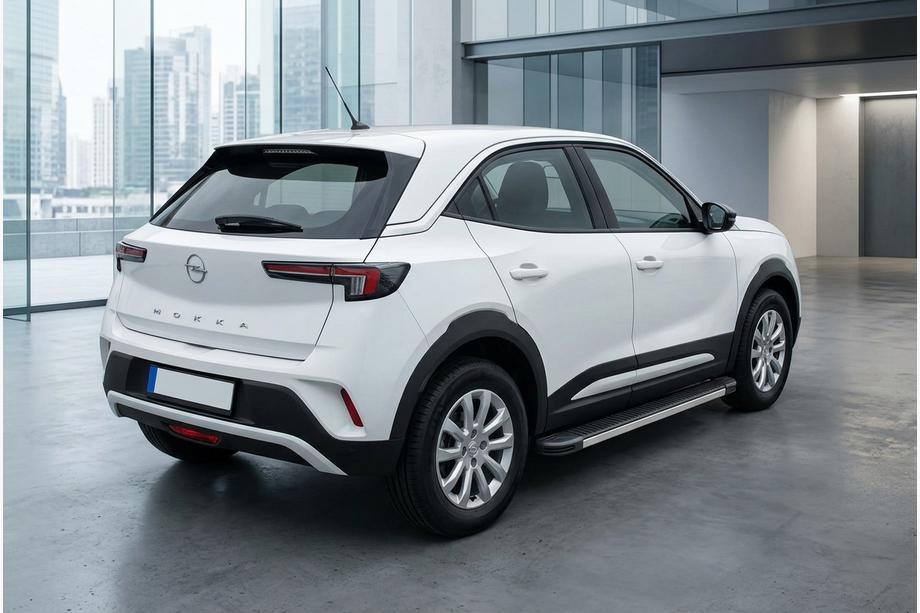 Opel Mokka 2021- Side Steps Maya V1 (2 pcs, Aluminum) Image
