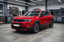Opel Mokka 2021- Side Steps Maya Red (2 pcs, Aluminum) photo 1