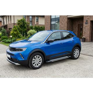 Side Steps Rainbow (2 pcs, Aluminum) Opel Mokka 2021- photo 1