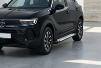 Opel Mokka 2021- Side Steps Allmond Grey (2 pcs, Aluminum) photo 1