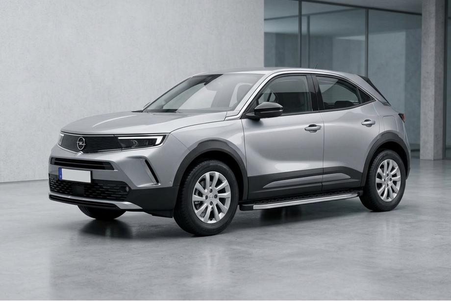 Opel Mokka 2021- Side Steps BlackLine (2 pcs, Aluminum) Image