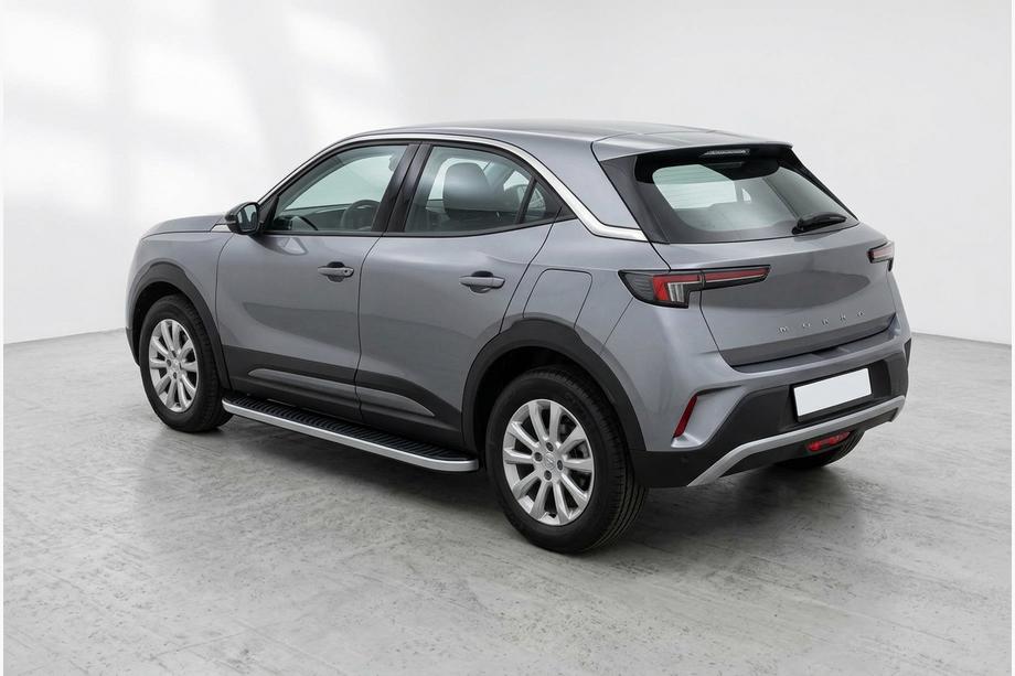 Opel Mokka 2021- Side Steps Tayga Grey (2 pcs, Aluminum) Photo 1