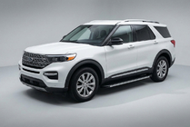Ford Explorer 2019- Side Steps Maya V1 (2 pcs, Aluminum) photo 1