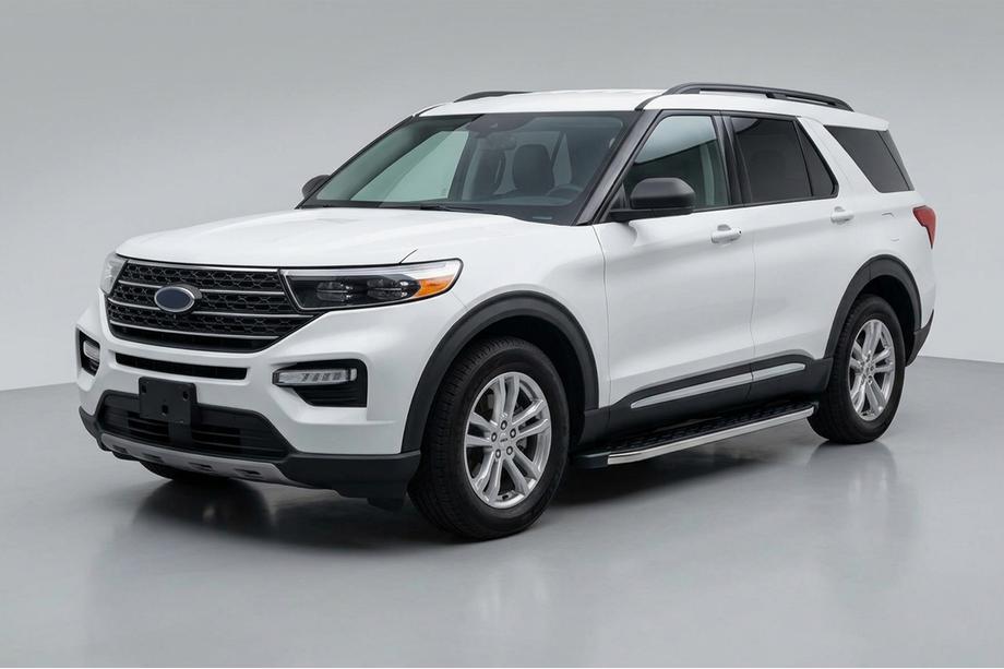 Ford Explorer 2019- Side Steps BlackLine (2 pcs, Aluminum) Image