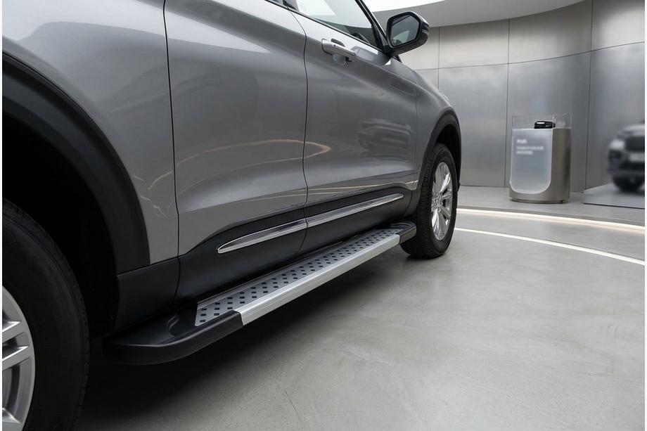 Ford Explorer 2019- Side Steps Vision New Grey (2 pcs, Aluminum) Image