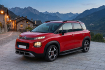 Citroen C-3 Aircross 2017-2024 Side Steps Bosphorus Black (2 pcs, Aluminum) photo 1