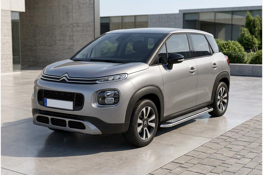 Citroen C-3 Aircross 2017-2024 Side Steps Maydos V2 (2 pcs, Aluminum) Image