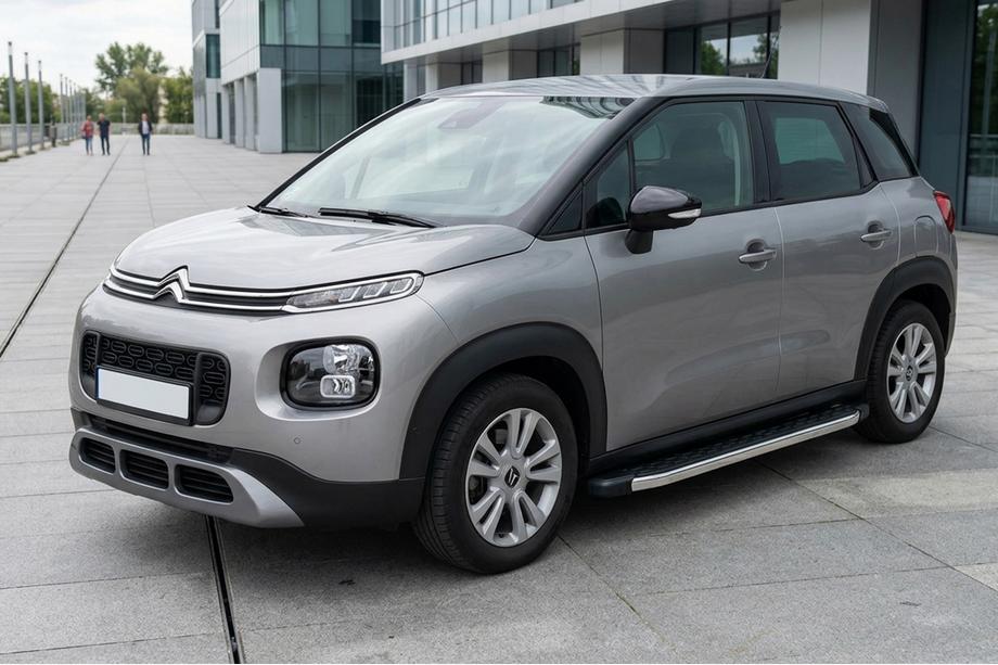 Citroen C-3 Aircross 2017-2024 Side Steps BlackLine (2 pcs, Aluminum) Photo 1