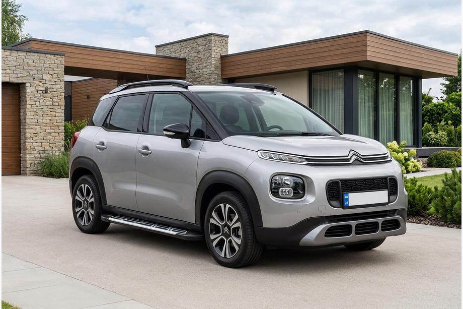 Citroen C-3 Aircross 2017-2024 Side Steps Sunrise (2 pcs, Aluminum) Image