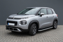 Citroen C-3 Aircross 2017-2024 Side Steps Tayga Grey (2 pcs, Aluminum) photo 1