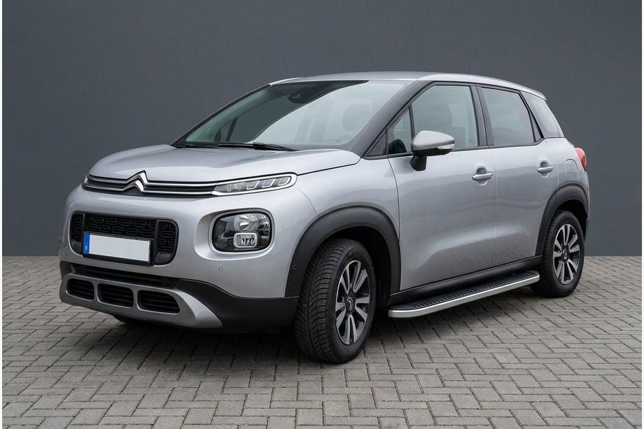 Citroen C-3 Aircross 2017-2024 Side Steps Tayga Grey (2 pcs, Aluminum) Image